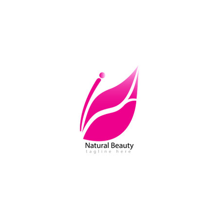 Butterfly logo template vector icon illustration design. Beauty salon logotypeのイラスト素材