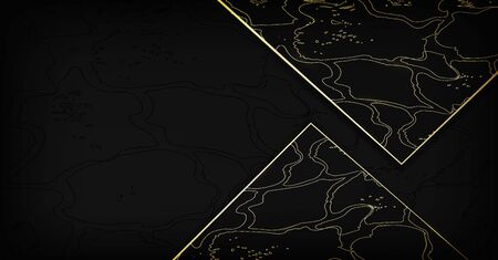 abstract gold snake skin background. glitter, chic style shapes out of triangles. background under the text. illustration.の写真素材