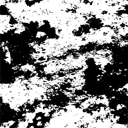 Grunge, seamless black, white urban pattern, texture. monochrome dots and Linnaeus, abstract dotted, scratched, vintage effect. Noise, grain, cracks in the wall. background for business ideas, advertisingのイラスト素材