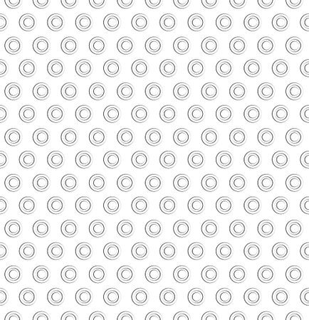 seamless pattern of geometric shapes (circle). abstract element: in the style of a one line. memphis wallpaper, minimalism. for print, sale, banner, card, background. vector art illustrationのイラスト素材