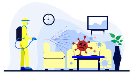 Call an ambulance if you experience coronavirus symptomsのイラスト素材