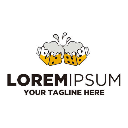 Cheer Dice Logoのイラスト素材