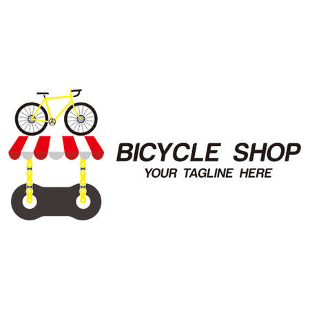 Bicycle Store Logoのイラスト素材