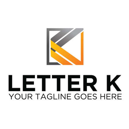 Letter K Logoのイラスト素材