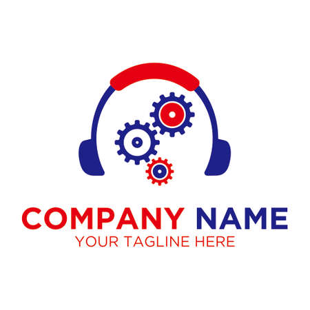 Headphone Gearのイラスト素材