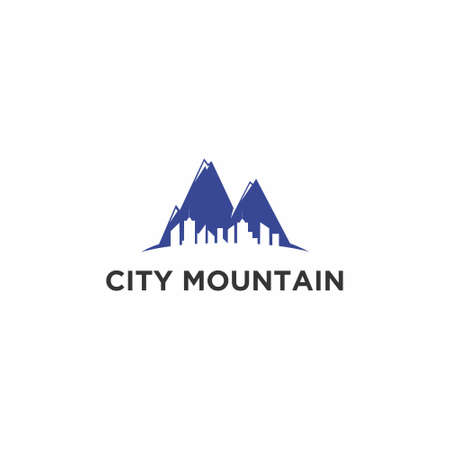 City Mountain logoのイラスト素材