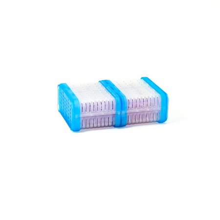 silica gel isolate on white backgroundの写真素材