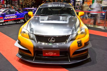BANGKOK - JUNE 23 : LEXUS IS F  show at the second Bangkok International Auto Salon 2013, the largest and most magnificent Modified Car and automobile accessories show in Bangkok, Thailand.のeditorial素材