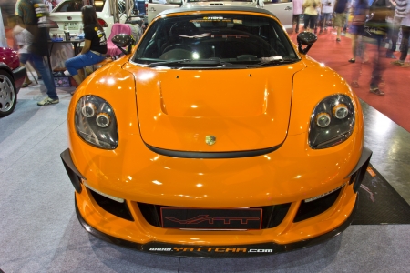 BANGKOK - JUNE 23 : PORSCHE MIRAGE GT  show at the second Bangkok International Auto Salon 2013, the largest and most magnificent Modified Car and automobile accessories show in Bangkok, Thailand.のeditorial素材