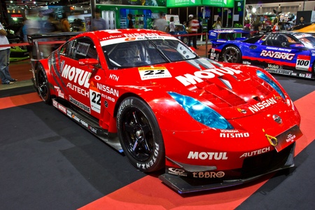 BANGKOK - JUNE 23 : NISSAN FAIRLADY Z  show at the second Bangkok International Auto Salon 2013, the largest and most magnificent Modified Car and automobile accessories show in Bangkok, Thailand.のeditorial素材