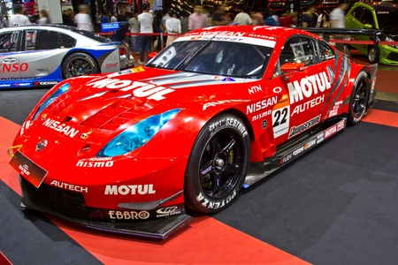 BANGKOK - JUNE 23 : NISSAN FAIRLADY Z  show at the second Bangkok International Auto Salon 2013, the largest and most magnificent Modified Car and automobile accessories show in Bangkok, Thailand.のeditorial素材