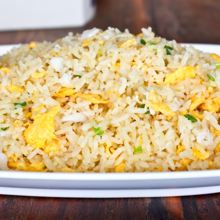Crab fried rice, Thai cuisine style の写真素材