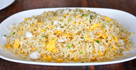 Crab fried rice, Thai cuisine style の写真素材