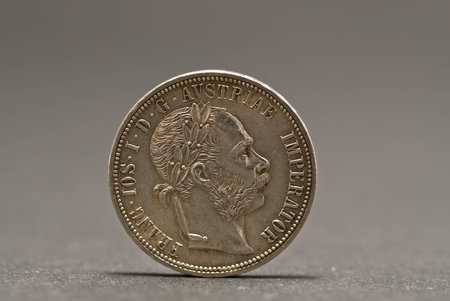 old Florin 1892の写真素材