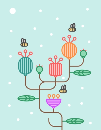 Flowerのイラスト素材