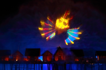  show,Songs of the sea sentosa singaporeの写真素材