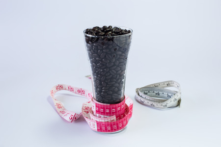 Healthy Coffee  Weight loss coffeeの写真素材