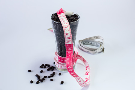 Healthy Coffee  Weight loss coffeeの写真素材
