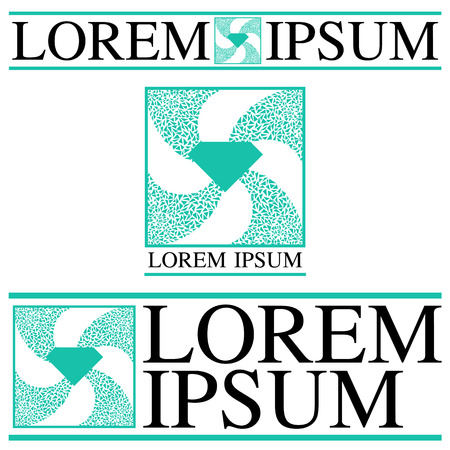 Gemstones around the world merge to be one Marvellous Diamond  Gems and jewllery logo setのイラスト素材