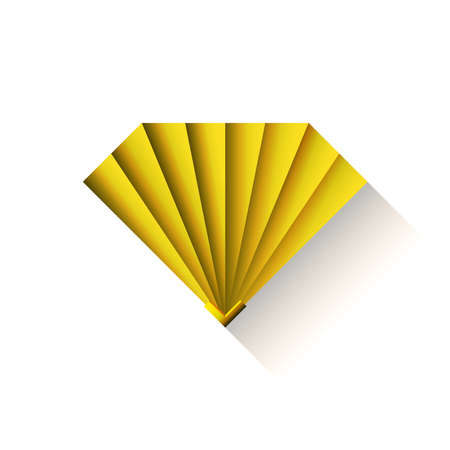 Abstract gold color logo diamond shape, sapphire, ruby, emerald.のイラスト素材