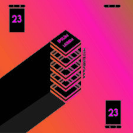 colorfull isometric backgroundのイラスト素材