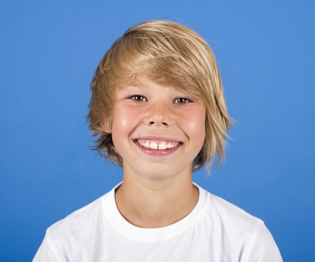 adorable young happy boyの写真素材