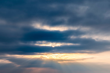 Sky and clouds for backgrounds, outdoors, nebula, nimbus
