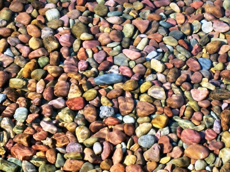 Pebble Rock Textureの写真素材