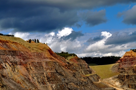 Homestake Mineの写真素材