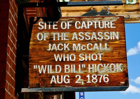 Deadwood Jack McCall Captureのeditorial素材