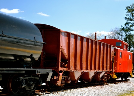 Locomotive on displayの写真素材