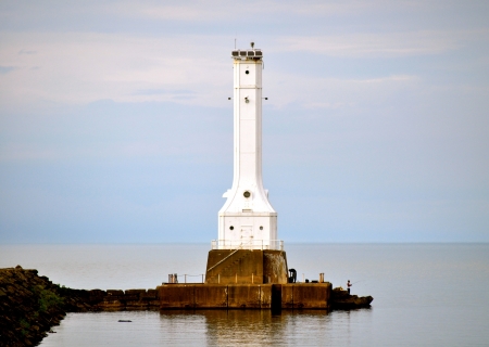 Huron Lighthouseのeditorial素材