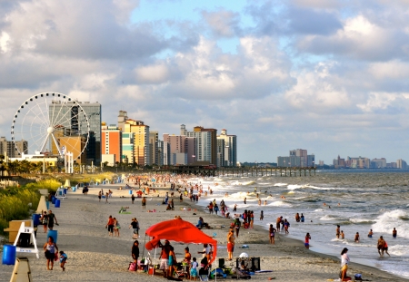 Myrtle Beach Coastlineのeditorial素材