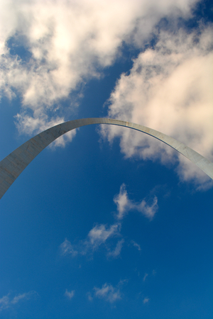 The Saint Louis Arch - A National Landmark in Missouri, USAのeditorial素材