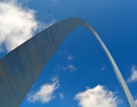 The Saint Louis Arch - A National Landmark in Missouri, USAのeditorial素材