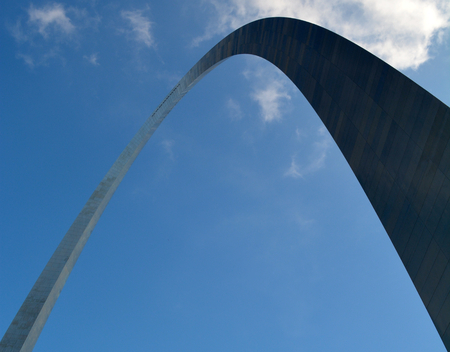 The Saint Louis Arch - A National Landmark in Missouri, USAのeditorial素材