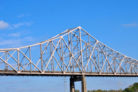 River tour down the Mississippi River in St. Louis Missouriの写真素材