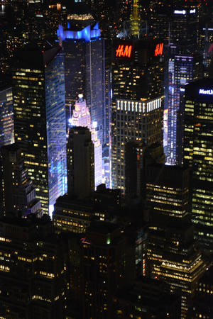 Empire State Building in New York Cityのeditorial素材