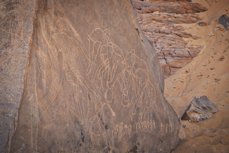 Rocks Arts in Algeriaの写真素材