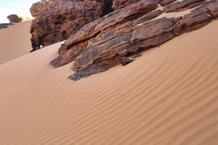 Rocks Tadrart Algeriaの写真素材