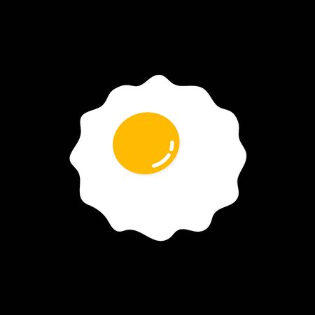 fried egg design vector illustration