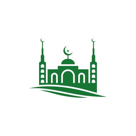 mosque icon symbol design vectorのイラスト素材