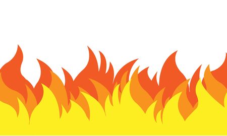 flame fire design vector background	のイラスト素材
