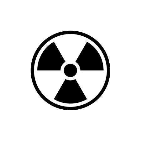 circle icon nuclear design vector illustration.のイラスト素材