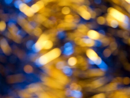 Abstract background of the holiday lightsの写真素材
