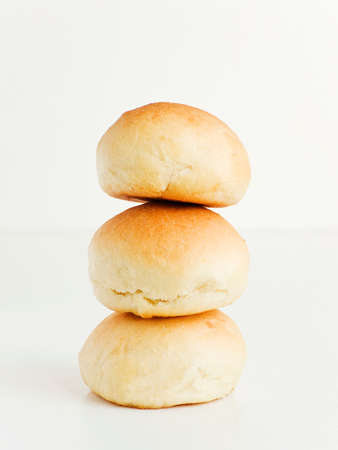 Fresh baked homemade milk yeast bread. Shallow dof.