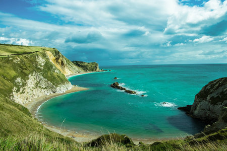 durdle door viewsの写真素材