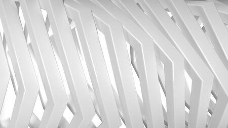 Abstract Background with Geometric Shape (3d rendering)