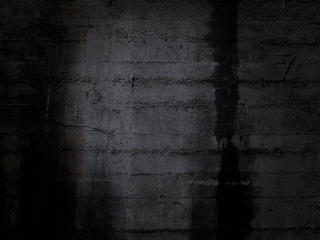 Dark Concrete Background; photo of a concrete surface and edited to a dark and sullen background, useful for many applicationsの写真素材