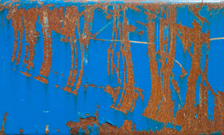 Rusty Steel Plateの写真素材